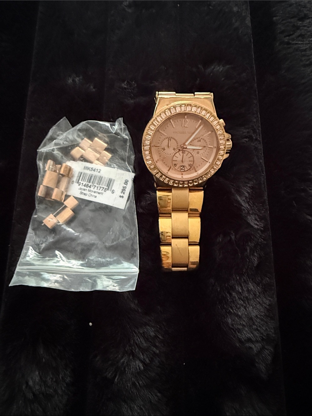 Michael Kors Gold-Tone Men's Chronograph Bracelet Watch